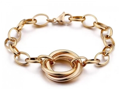 HY Wholesale Bracelets Jewelry 316L Stainless Steel Bracelets Jewelry-HY0151B1247