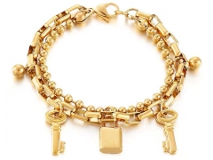HY Wholesale Bracelets Jewelry 316L Stainless Steel Bracelets Jewelry-HY0151B0814