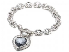 HY Wholesale Bracelets Jewelry 316L Stainless Steel Bracelets Jewelry-HY0151B0584