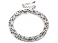 HY Wholesale Bracelets Jewelry 316L Stainless Steel Bracelets Jewelry-HY0151B0785