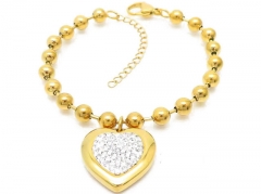 HY Wholesale Bracelets Jewelry 316L Stainless Steel Bracelets Jewelry-HY0151B0027