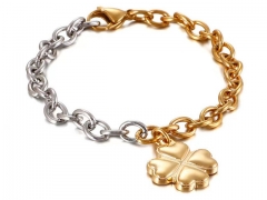 HY Wholesale Bracelets Jewelry 316L Stainless Steel Bracelets Jewelry-HY0151B0437