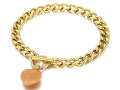 HY Wholesale Bracelets Jewelry 316L Stainless Steel Bracelets Jewelry-HY0151B0606