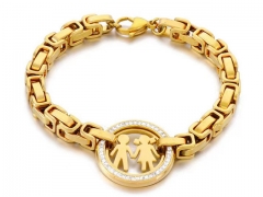 HY Wholesale Bracelets Jewelry 316L Stainless Steel Bracelets Jewelry-HY0151B0172