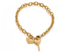 HY Wholesale Bracelets Jewelry 316L Stainless Steel Bracelets Jewelry-HY0151B0827