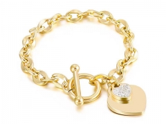HY Wholesale Bracelets Jewelry 316L Stainless Steel Bracelets Jewelry-HY0151B0850