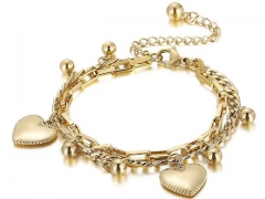 HY Wholesale Bracelets Jewelry 316L Stainless Steel Bracelets Jewelry-HY0151B0846