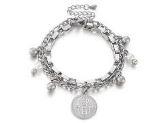 HY Wholesale Bracelets Jewelry 316L Stainless Steel Bracelets Jewelry-HY0151B0798