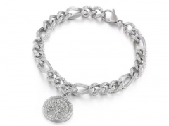 HY Wholesale Bracelets Jewelry 316L Stainless Steel Bracelets Jewelry-HY0151B0802