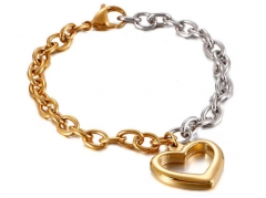 HY Wholesale Bracelets Jewelry 316L Stainless Steel Bracelets Jewelry-HY0151B1000