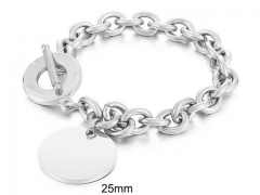 HY Wholesale Bracelets Jewelry 316L Stainless Steel Bracelets Jewelry-HY0151B0303