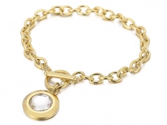 HY Wholesale Bracelets Jewelry 316L Stainless Steel Bracelets Jewelry-HY0151B0573