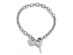 HY Wholesale Bracelets Jewelry 316L Stainless Steel Bracelets Jewelry-HY0151B0828