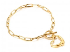 HY Wholesale Bracelets Jewelry 316L Stainless Steel Bracelets Jewelry-HY0151B0384