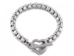 HY Wholesale Bracelets Jewelry 316L Stainless Steel Bracelets Jewelry-HY0151B0668