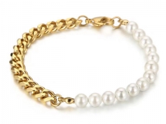 HY Wholesale Bracelets Jewelry 316L Stainless Steel Bracelets Jewelry-HY0151B0002
