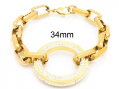 HY Wholesale Bracelets Jewelry 316L Stainless Steel Bracelets Jewelry-HY0151B0448