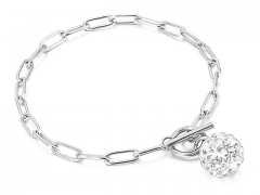 HY Wholesale Bracelets Jewelry 316L Stainless Steel Bracelets Jewelry-HY0151B0860