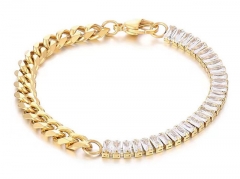 HY Wholesale Bracelets Jewelry 316L Stainless Steel Bracelets Jewelry-HY0151B0296