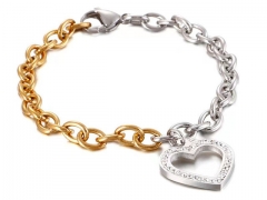 HY Wholesale Bracelets Jewelry 316L Stainless Steel Bracelets Jewelry-HY0151B1003