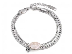 HY Wholesale Bracelets Jewelry 316L Stainless Steel Bracelets Jewelry-HY0151B0752