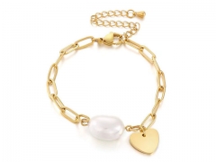 HY Wholesale Bracelets Jewelry 316L Stainless Steel Bracelets Jewelry-HY0151B0783