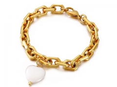 HY Wholesale Bracelets Jewelry 316L Stainless Steel Bracelets Jewelry-HY0151B0681