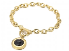 HY Wholesale Bracelets Jewelry 316L Stainless Steel Bracelets Jewelry-HY0151B0576