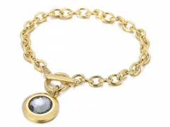 HY Wholesale Bracelets Jewelry 316L Stainless Steel Bracelets Jewelry-HY0151B0575
