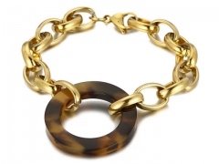 HY Wholesale Bracelets Jewelry 316L Stainless Steel Bracelets Jewelry-HY0151B0308