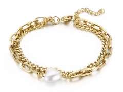 HY Wholesale Bracelets Jewelry 316L Stainless Steel Bracelets Jewelry-HY0151B0843