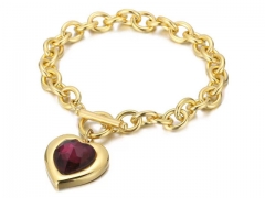 HY Wholesale Bracelets Jewelry 316L Stainless Steel Bracelets Jewelry-HY0151B0594