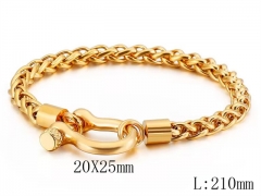 HY Wholesale Bracelets Jewelry 316L Stainless Steel Bracelets Jewelry-HY0151A001