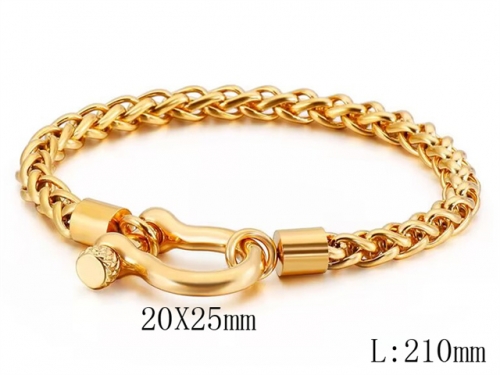 HY Wholesale Bracelets Jewelry 316L Stainless Steel Bracelets Jewelry-HY0151A001