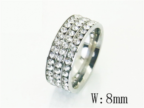 HY Wholesale Rings Jewelry Stainless Steel 316L Rings-HY62R0118KX