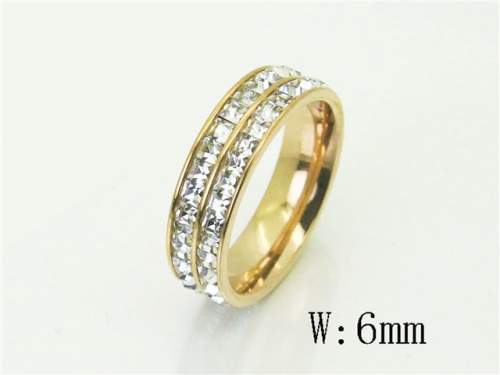HY Wholesale Rings Jewelry Stainless Steel 316L Rings-HY62R0116OX