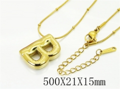 HY Wholesale Stainless Steel 316L Jewelry Necklaces-HY89N0016LLB
