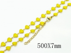 HY Wholesale Stainless Steel 316L Jewelry Necklaces-HY39N0812HQQ