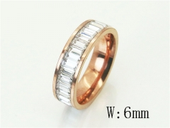 HY Wholesale Rings Jewelry Stainless Steel 316L Rings-HY62R0114OW