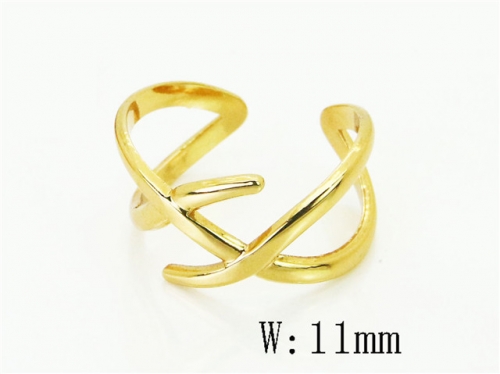 HY Wholesale Rings Jewelry Stainless Steel 316L Rings-HY41R0063YJO