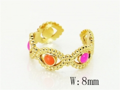 HY Wholesale Rings Jewelry Stainless Steel 316L Rings-HY41R0045KOR