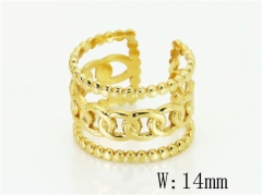 HY Wholesale Rings Jewelry Stainless Steel 316L Rings-HY41R0026JOS