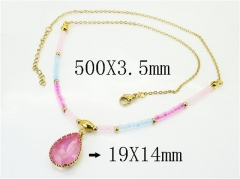 HY Wholesale Stainless Steel 316L Jewelry Necklaces-HY92N0537HJX