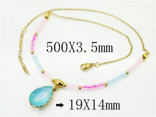 HY Wholesale Stainless Steel 316L Jewelry Necklaces-HY92N0535HJF
