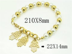 HY Wholesale Bracelets 316L Stainless Steel Jewelry Bracelets-HY67B0109NQ