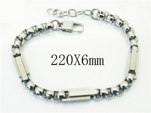 HY Wholesale Bracelets 316L Stainless Steel Jewelry Bracelets-HY41B0180HLF