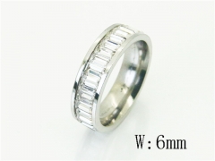 HY Wholesale Rings Jewelry Stainless Steel 316L Rings-HY62R0112NC