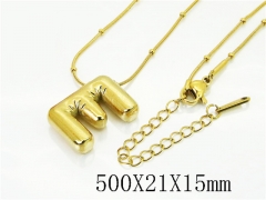 HY Wholesale Stainless Steel 316L Jewelry Necklaces-HY89N0019LLE