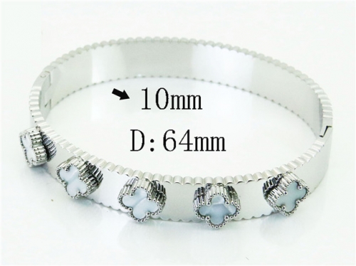 HY Wholesale Bangles Jewelry Stainless Steel 316L Popular Bangle-HY32B1072HIL