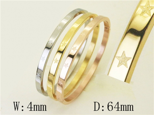 HY Wholesale Bangles Jewelry Stainless Steel 316L Popular Bangle-HY42B0254HOZ